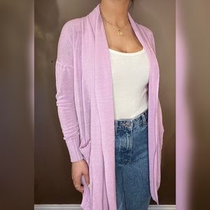 J Crew Lavender Cardigan